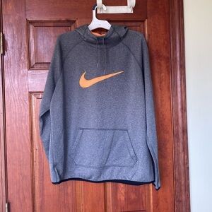 Gray Nike Women’s hoodie.